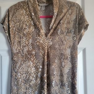 Snake Skin Blouse